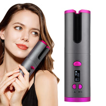 Load image into Gallery viewer, Haumea- Wireless Portable Rotating Ceramic Hair Curler